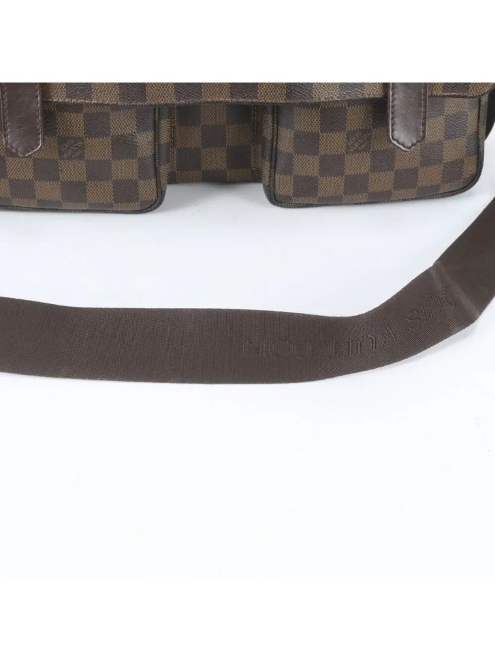 Louis Vuitton Damier Broadway Leather 2-Way Shoulder Bag Crossbody Business